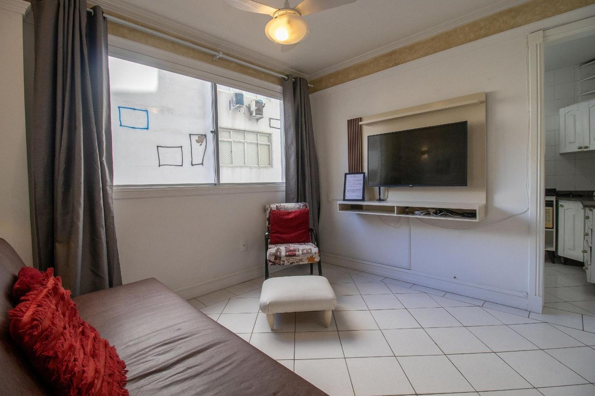 Clr23 -calcadao, 1dorm Climatizado, Wi-fi, Garagem *