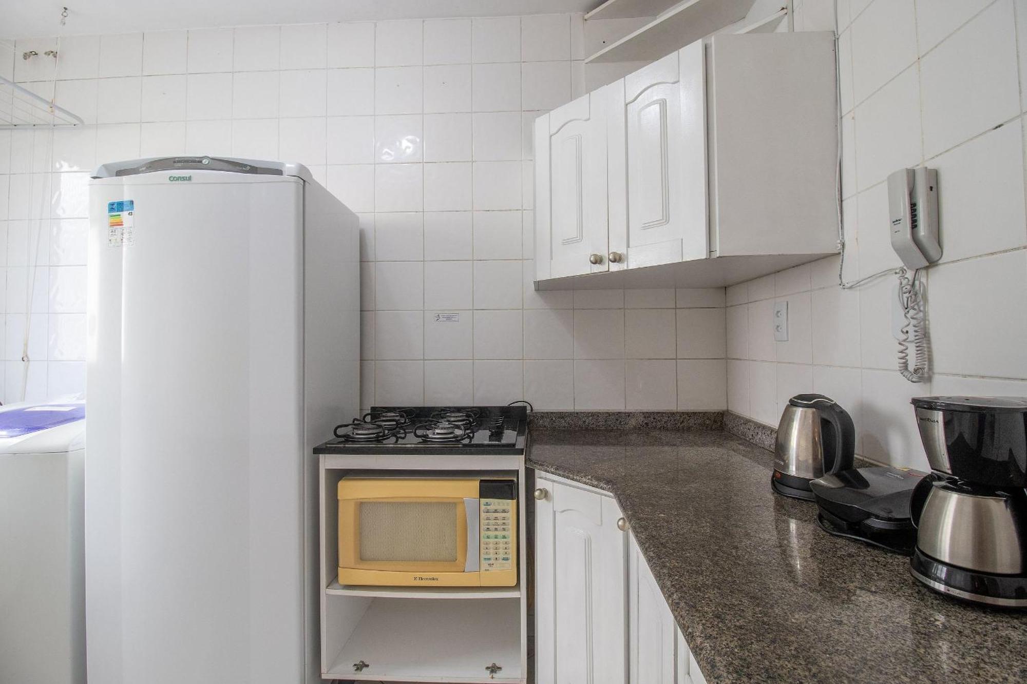 Apartamento Clr23 -calcadao, 1dorm Climatizado, Wi-fi, Garagem *